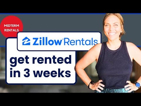 How I Get Renters Fast Using Zillow (3-Week Strategy)