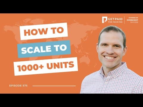 How to scale to 1000+ units with Skyrun CEO Lukas Krause (Ep575)