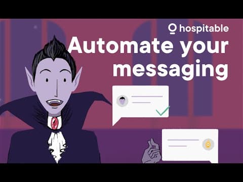 Automate messaging for your short-term rental with Hospitable.com