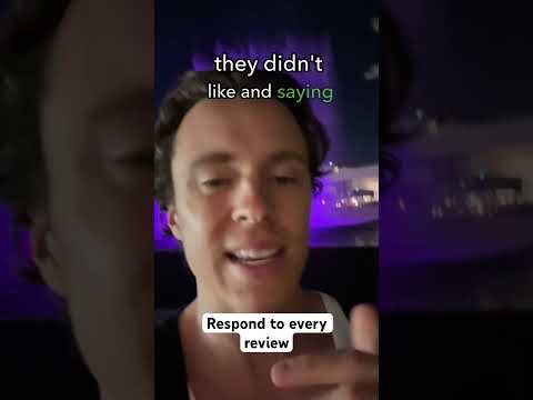 Respond to every #airbnb review
