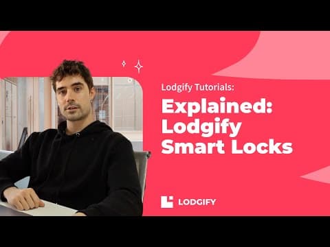 Smart Locks for Airbnb | How to connect | with Lodgify Smart Locks 🔒
