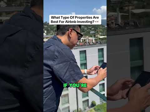 What are the best types of properties for Airbnb investing? #airbnbbusiness