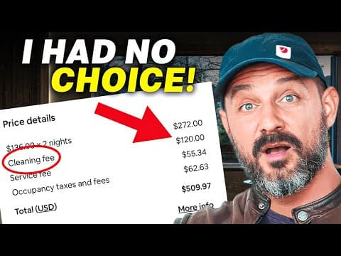 I dropped my cleaning fee