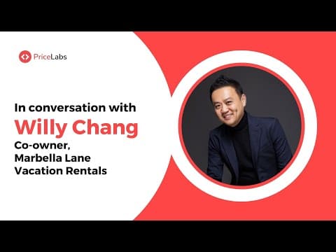 Property Manager Willy Chang optimizes revenue by capturing last-minute dates