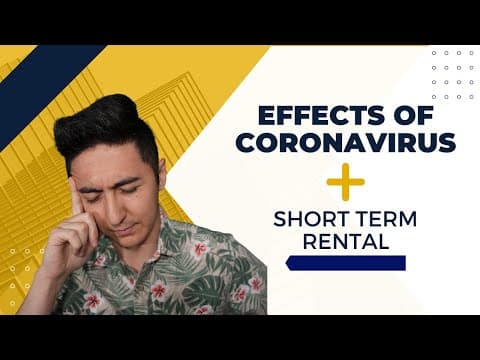 How Coronavirus Affects the Short Term Rental Market