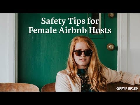 Airbnb Hosting EP 159 Safety Tips for Female Airbnb Hosts