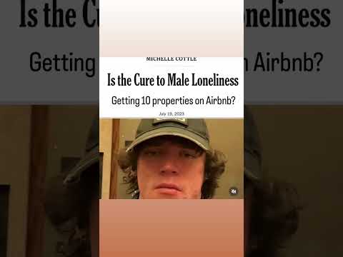 Is this the cure to male loneliness