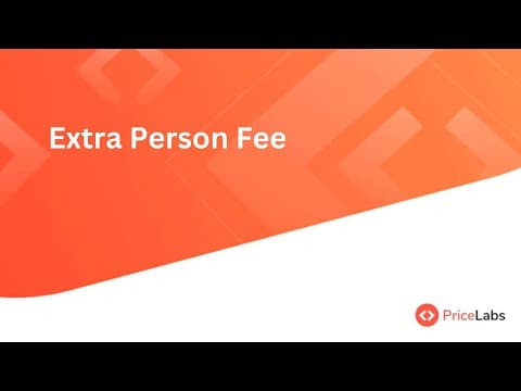 Extra Person Fee