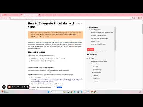 Reconnecting Vrbo Listing with Chrome Extension