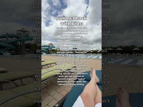 Work space, work outs, water slides and child care? Worth. Every. Penny. #entrepreneurship #momhacks