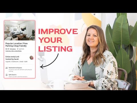 LIVE Airbnb Listing Audit: Optimize Your Listing
