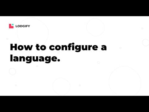 RENTAL SETUP - How to configure your website languages