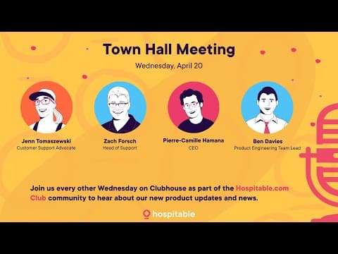 Town Hall Meeting, April 21st, 2022