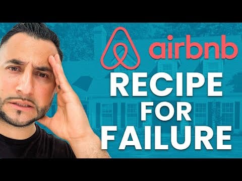 5 Reasons Why Most People Don’t Succeed with Airbnb | Jorge Contreras