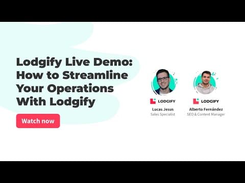 Lodgify Live Demo (January 2025): How to Streamline Your Operations With Lodgify