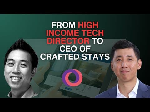 From High Income Tech Director to Full Time STR Investor & CEO of Crafted Stays - Gil Chan
