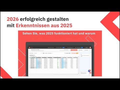 2026 erfolgreich gestalten mit Erkenntnissen aus 2025