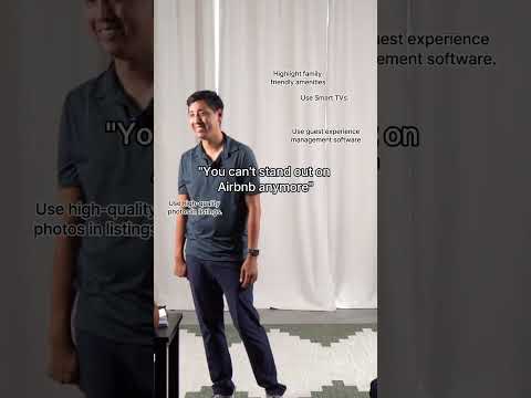 “You can’t stand out on Airbnb anymore” is a BS excuse for not having bookings. #airbnbbusiness