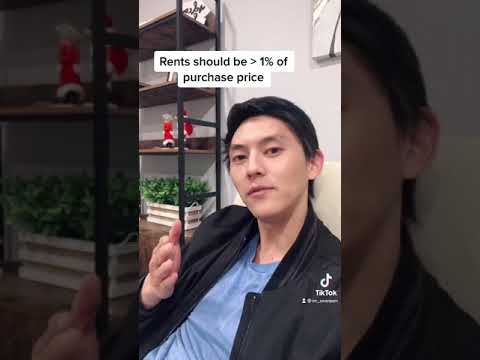 Learn the 1% rule to quickly analyze properties #shorts