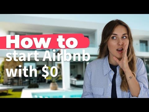 Starting an Airbnb Business with NO money in 2025 🤑🏡