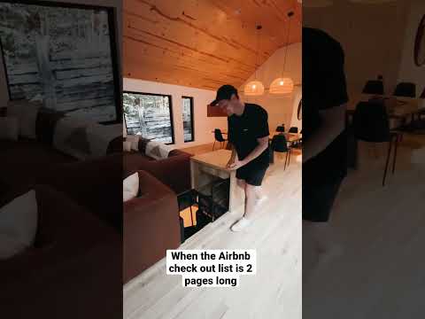When the Airbnb checkout list is too long #shorts #airbnb
