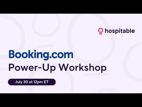 Booking.com Power-Up Workshop
