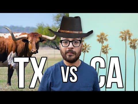 The pros and cons of living in Texas vs. California