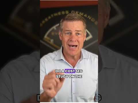 Maximize Depreciation: Double Cost Seg