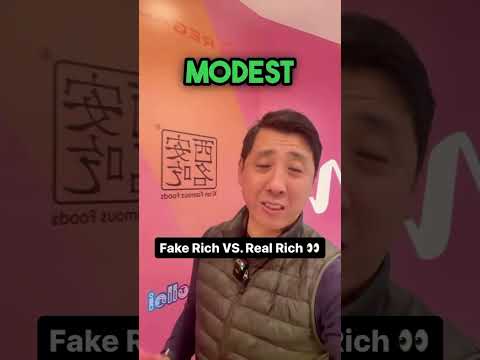 Fake rich vs  real rich  #airbnbbusiness