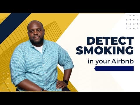 How to detect if someone is smoking in your Airbnb