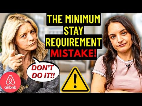Why Your Airbnb Minimum Stay Requirements Are Costing You Money!