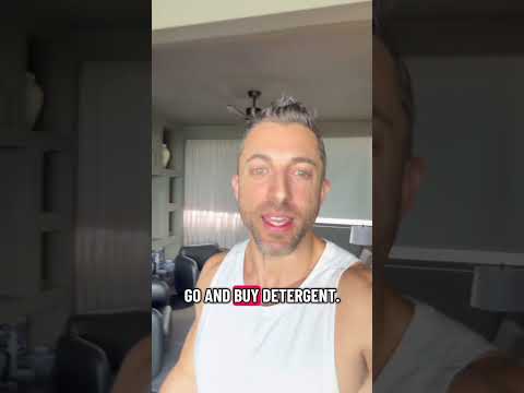 Don't make me buy 6 months of detergent for your future guests.