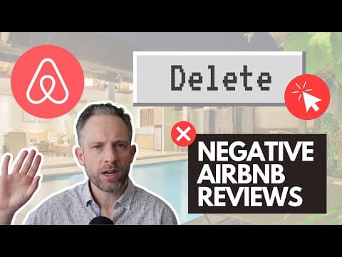 How To Delete Negative Reviews on Airbnb | Tim Hubbard