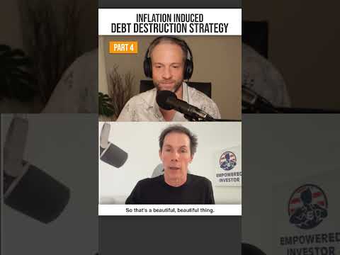 Inflation induced debt destruction strategy #inflation #realestate #rentalproperty #jasonhartman