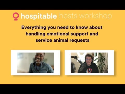 Everything you need to know about handling emotional support & service animal requests.