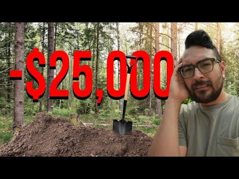 BREAKING GROUND ON MY TINY HOUSE VILLAGE (cost me a fortune)