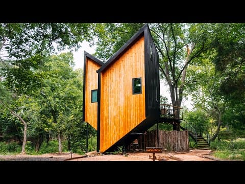 Awe Inspiring Butterfly Design Leads to Unique Tiny House!