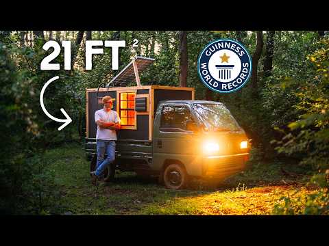 Inside Levi Kelly’s Worlds Smallest Mobile Tiny House (2025)