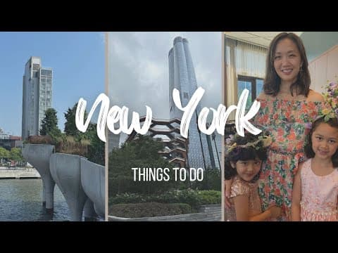 Non-touristy kid-friendly activities in New York | parks, Hudson yards, little island, food