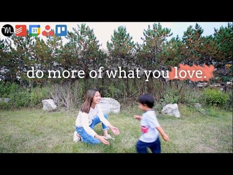 Productivity system with a *sprinkle* of AI | time management for side hustles, life, work, etc