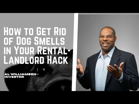 How to Get Rid of Dog Smells in Your Rental! Landlord Hack!