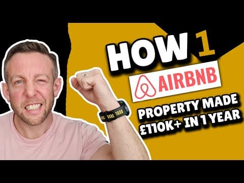 How 1 Airbnb Property made £110k+ in 1 year | HMO Property | Serviced Accommodation UK