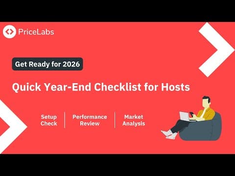 Get 2026-Ready: Quick Year-End Checklist for Hosts