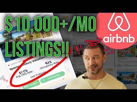 I found the Most profitable Airbnbs in the USA