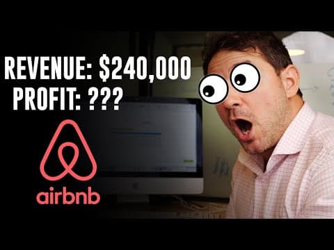 IN 1 MONTH: How Much Did I PROFIT From Airbnb on $240,000 in airbnb business revenue.