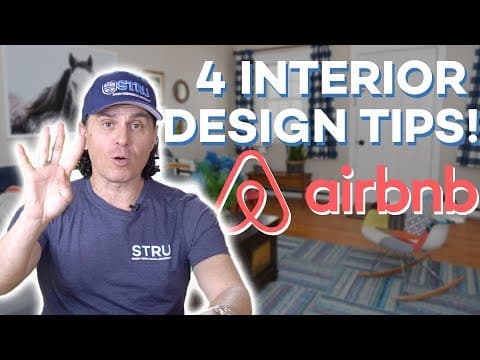 Airbnb Hosting: 4 Interior Design Tips to Make Your Airbnb Standout! 🔥(2018)