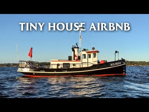 1950s Arctic TUGBOAT Tiny House Airbnb!