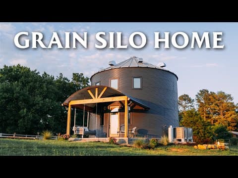The BEST Grain Silo Conversion to Home! Full Tour!