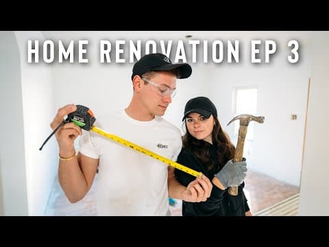 Home Remodeling EP 3! | New Walls & Bathrooms!