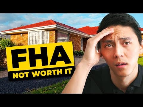 Why You Should Not Get An FHA Loan